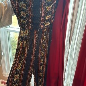 Strapless jumpsuit size medium